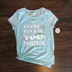 SO girls.size 12 shirt New with tags